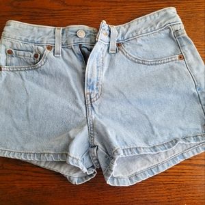 Levi's Stone Wash Jean Shorts
